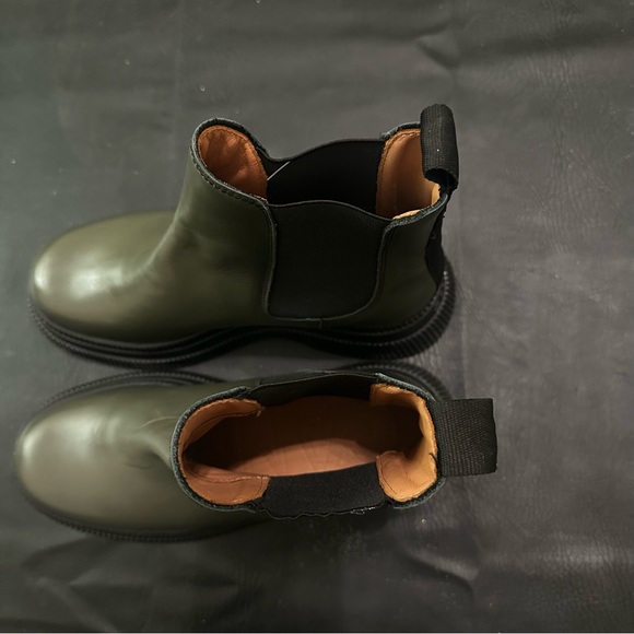 Ganni chunky leather Chelsea boots - Picture 4 of 7